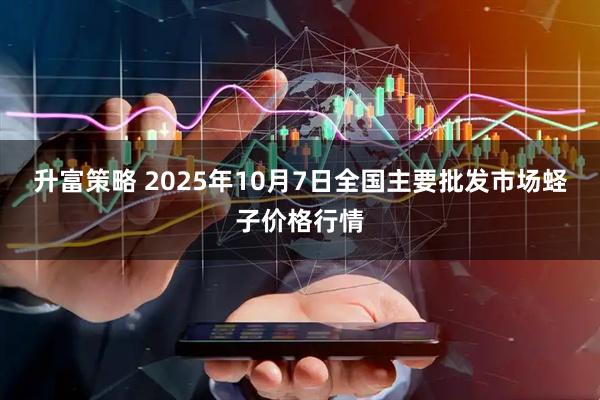 升富策略 2025年10月7日全国主要批发市场蛏子价格行情